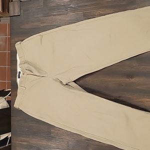 Men's khaki pants by Lands' end